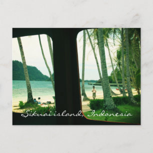 Carte Postale Sikuai Island Postcard