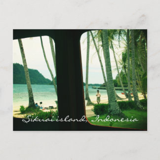 Carte Postale Sikuai Island Postcard