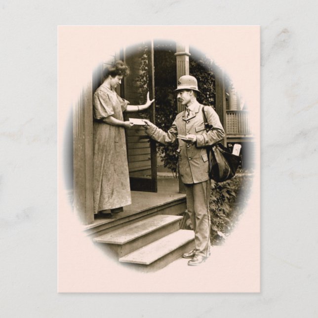 Carte Postale S'il vous plaît, M. Postman (Devant)