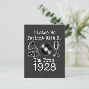 Carte Postale S'il Vous Plaît Soyez Patient Je Suis De 1928 Anni