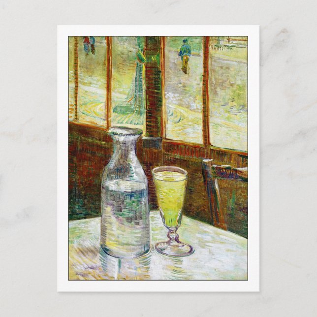 Carte Postale Silence Life with Absinthe by Van Gogh (Devant)