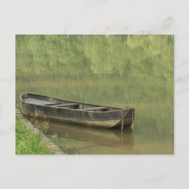 Carte Postale silent boat (Devant)