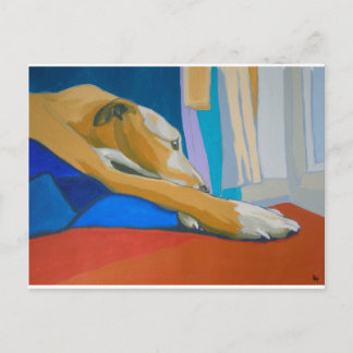 Carte Postale 'Silent Longing' - Lourcher jaune