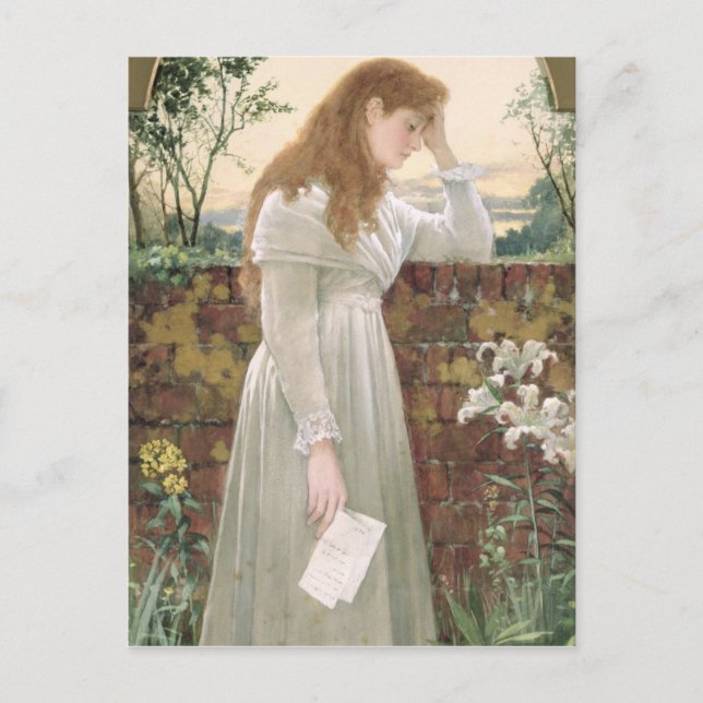 Carte Postale Silent Sorrow (w/c on paper) (Devant)