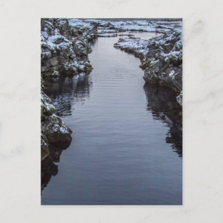 Carte Postale Silfra en Islande