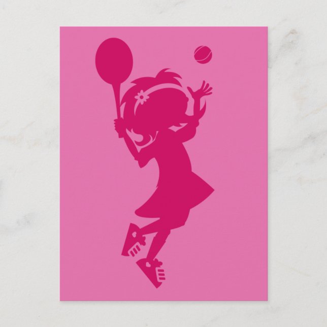 Carte postale Silhouette (Devant)