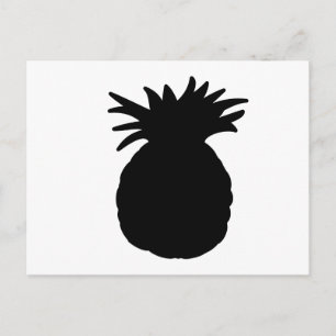 Carte Postale Silhouette ananas