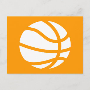 Carte Postale silhouette de basket