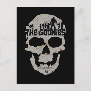 Carte Postale Silhouette du crâne des Goonies