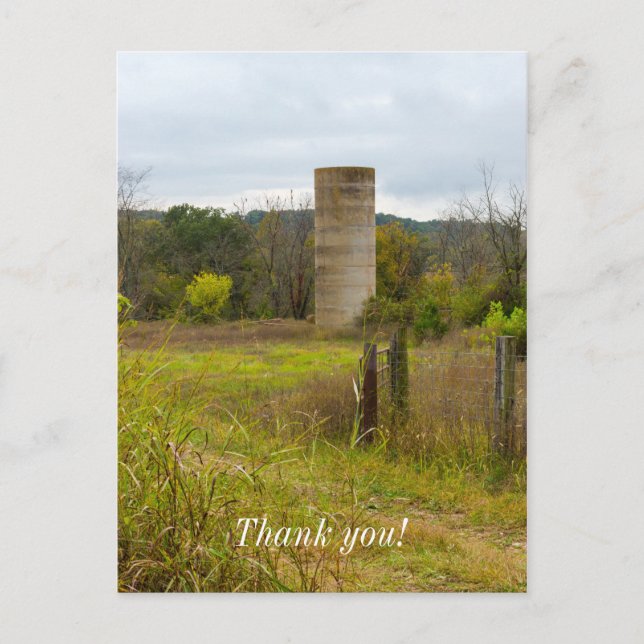 Carte Postale Silo rural (Devant)