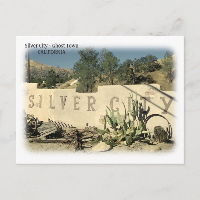 Carte postale Silver City Ghost Town ! (Devant)