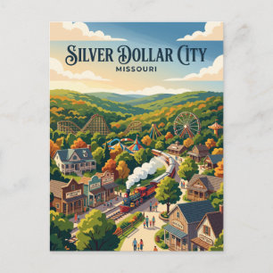 Carte Postale Silver Dollar City, Missouri