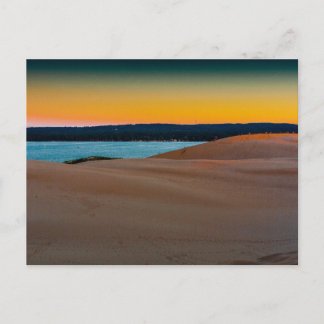 Carte Postale Silver Lake State Park, Michigan at Sunset