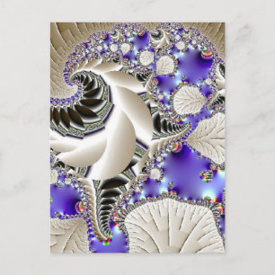 Carte postale Silver Leaf
