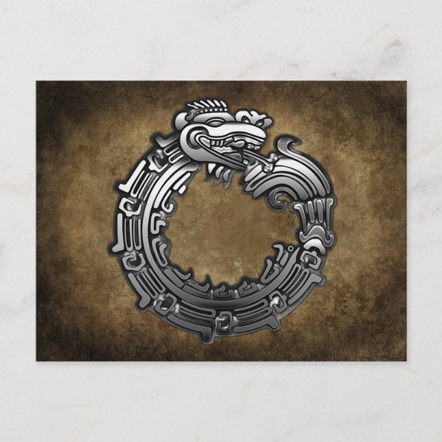 Carte Postale Silver Quetzalcoatl (Devant)