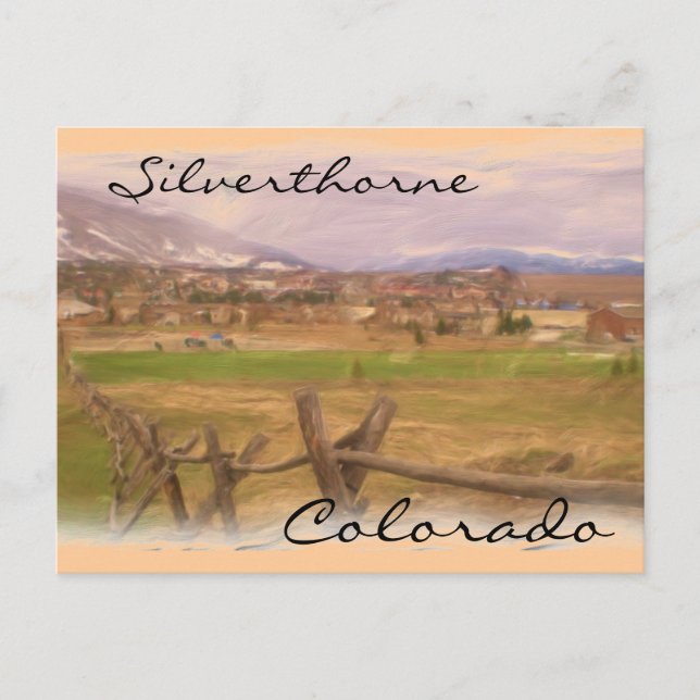 Carte postale Silverthorne Colorado (Devant)