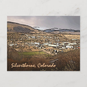 Carte Postale Silverthorne Colorado pittoresque ville artistique