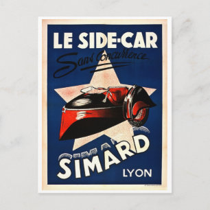 Carte Postale Simard - Le Side Car