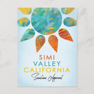 Carte Postale Simi Valley California Sunshine Travel