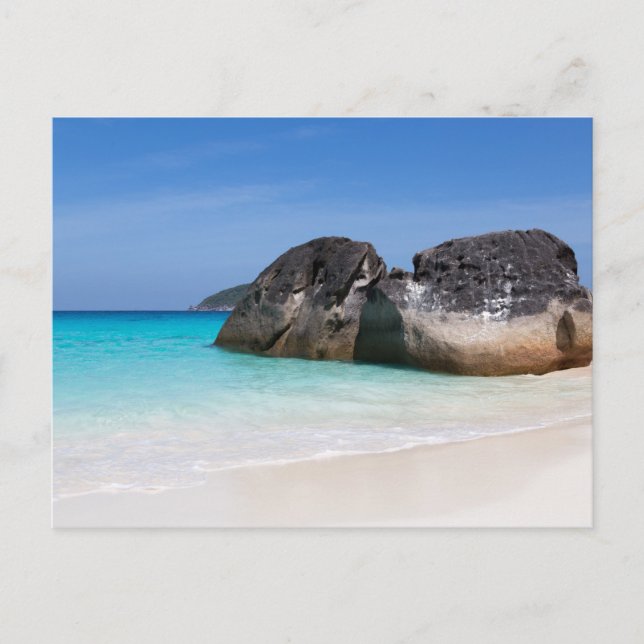 Carte Postale Similan beach Andaman mer Thaïlande cadeau Poster (Devant)