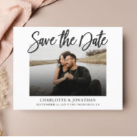 Simple Modern Black & White Photo Enregistrer La D