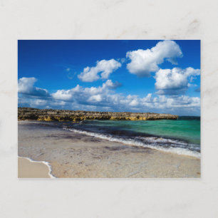 Carte Postale Simple photo de plage tropicale