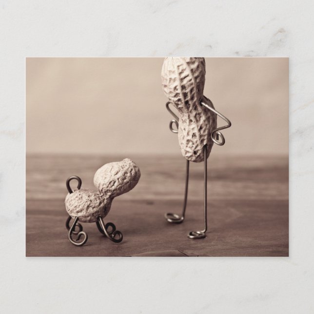 Carte Postale Simple Things - Homme et Chien (Devant)