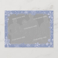 Simply Snowflakes Art Frame Photo personnalisée 1