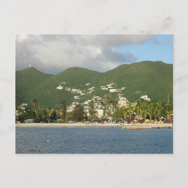 Carte Postale Simpson Bay St. Martin (Devant)