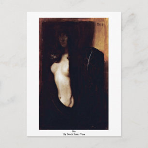 Carte Postale Sin By Stuck Franz Von