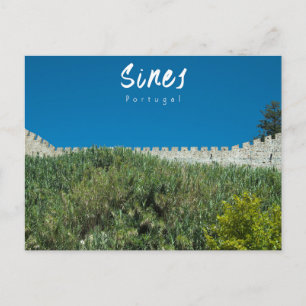 Carte Postale Sines Castle Wall - Portugal