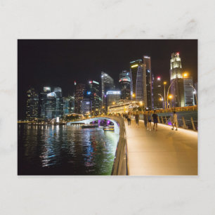 Carte Postale Singapour