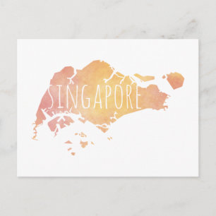 Carte Postale Singapour
