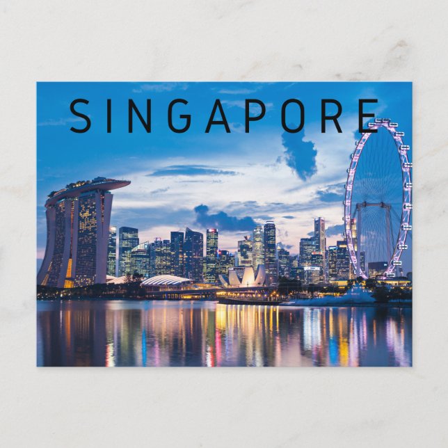 Carte Postale Singapour (Devant)