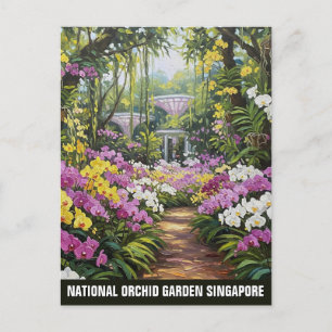 Carte postale Singapour National Orchid Garden