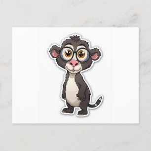 Carte Postale singe