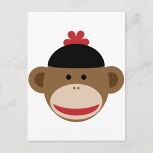 Carte Postale singe