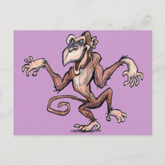 Carte Postale Singe