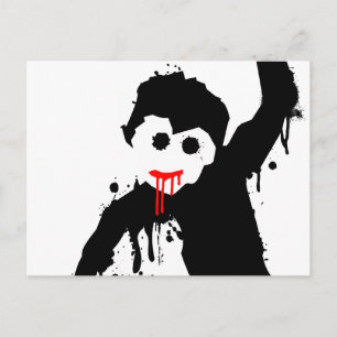 Carte Postale singe dripz