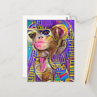 Carte Postale Singe égyptien