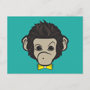 Carte Postale singe identica