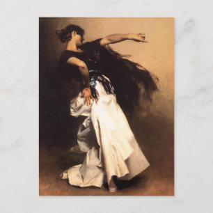 Carte postale Singer Sargent Spanish Dancer