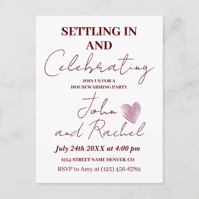 Carte Postale S'installer et célébrer la fête du réchauffement c (Devant)