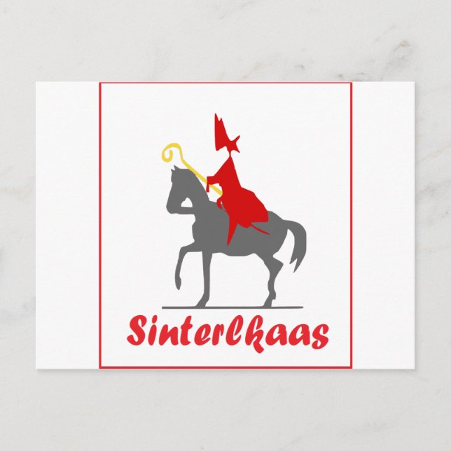 Carte Postale Sinterklaas (Devant)