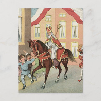 Carte Postale Sinterklaas Dutch St. Nick Vintage St. Nicholas