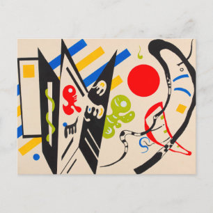 Carte Postale Sinthesi Stencil, 1935 par Wassily Kandinsky