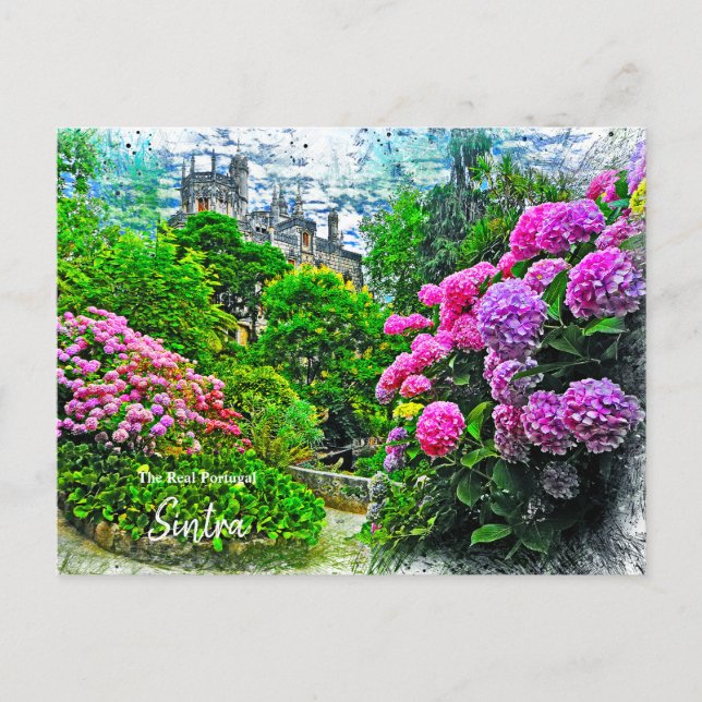 Carte Postale Sintra - Le vrai Portugal (Devant)