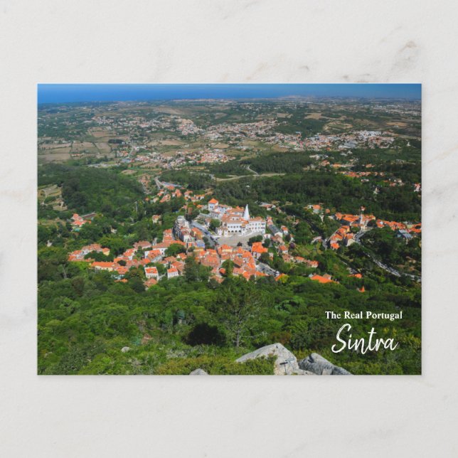 Carte Postale Sintra - Le vrai Portugal (Devant)