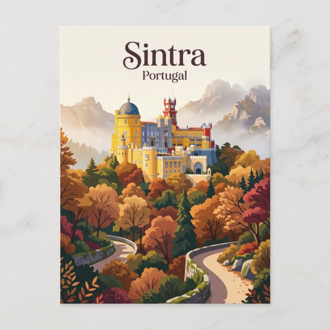 Carte Postale Sintra Portugal (Devant)