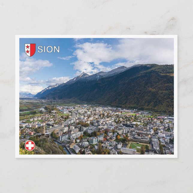 Carte Postale Sion - Suisse (Devant)